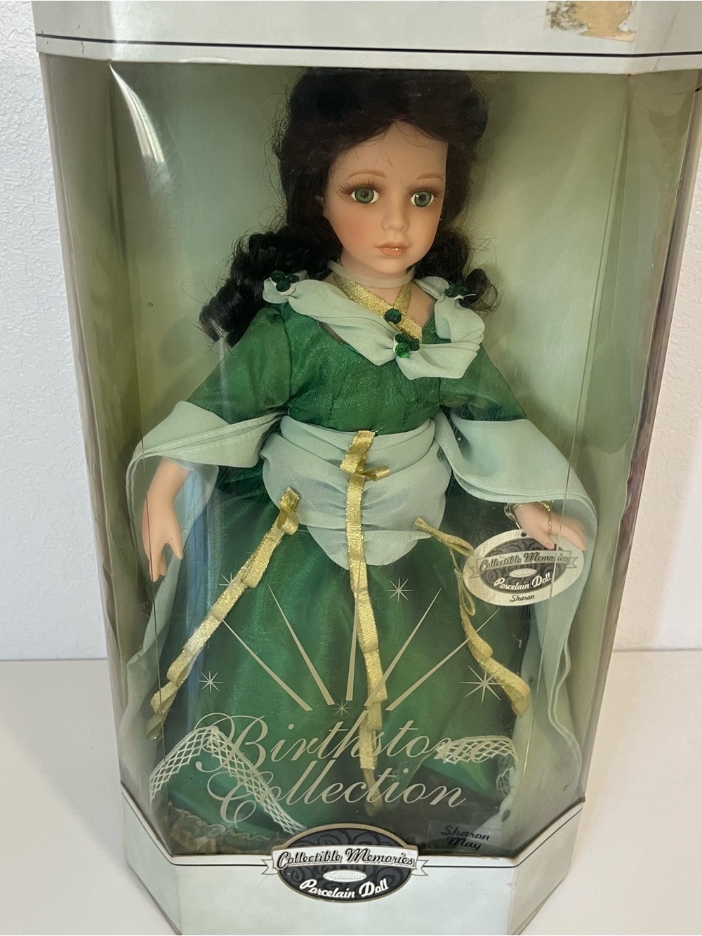 Vintage Collectible Memories Genuine Porcelain Doll By Kmart New